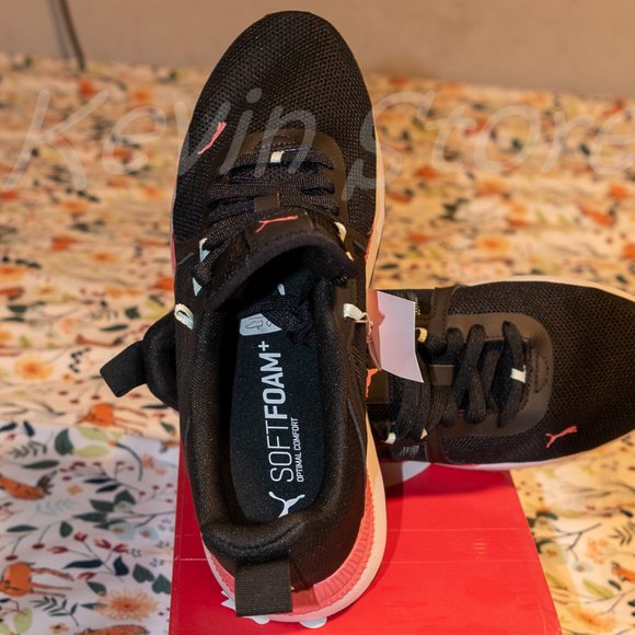 Ladies' Pacer Net Cage Sneaker Black‎ Puma - Picture 4 of 6